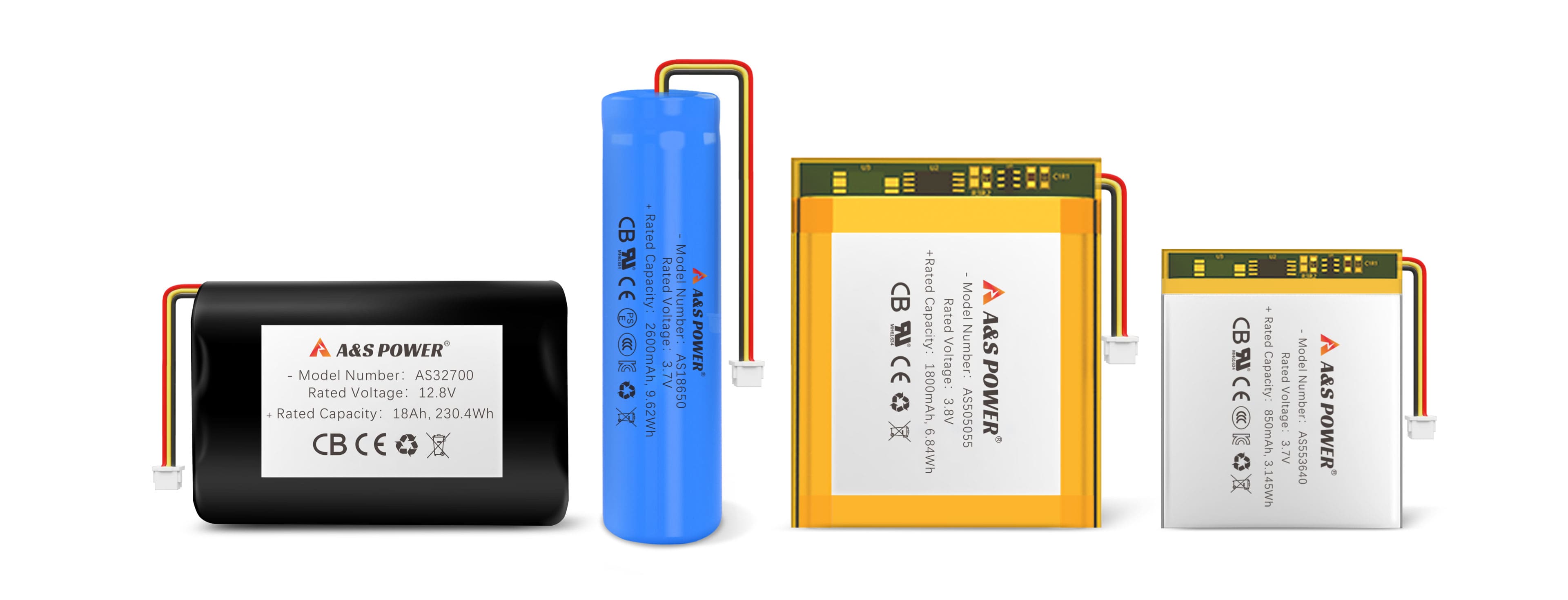 A&S Power-OEM rechargeable lithium battery manufacturer