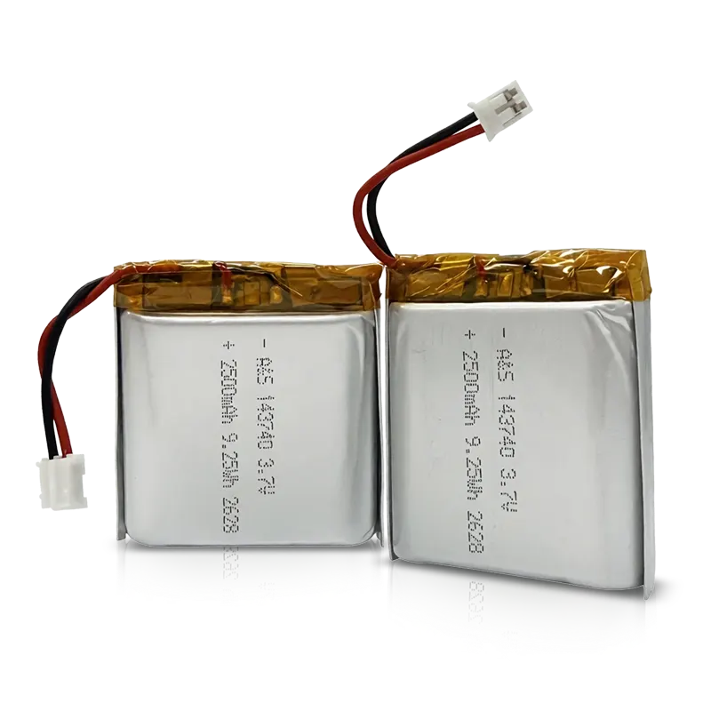 AS143740 3.7V 2500mAh Lithium Polymer Battery
