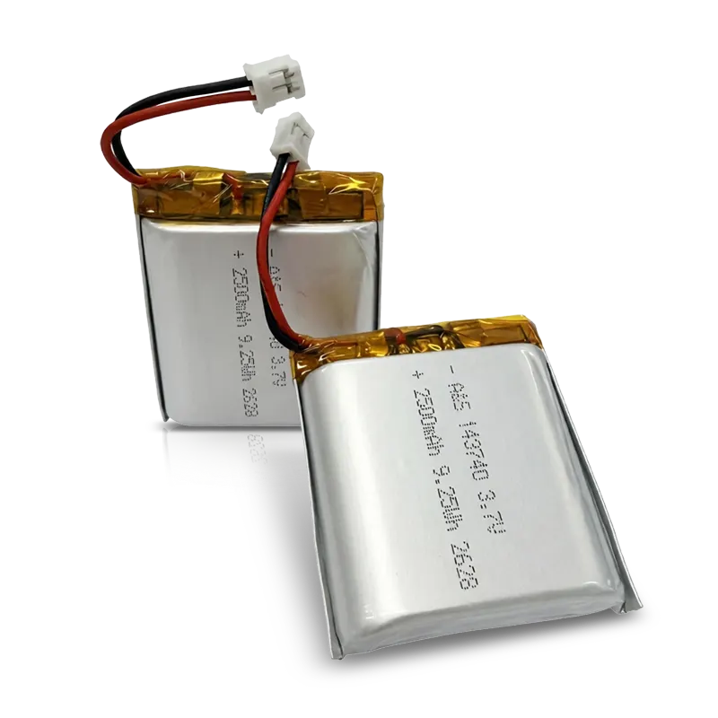 AS143740 3.7V 2500mAh Lithium Polymer Battery