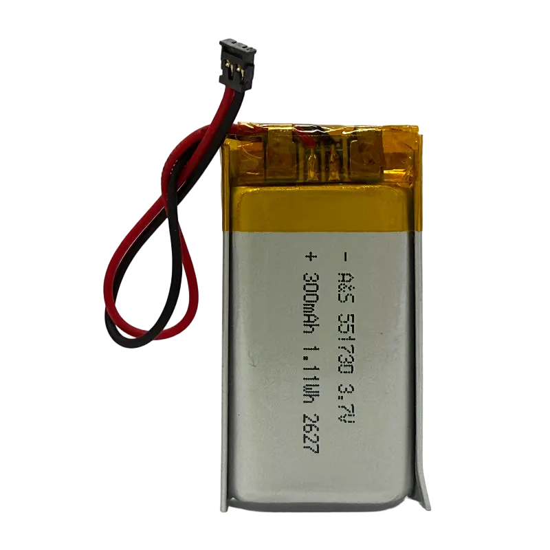 AS551730 3.7V 300mAh Lithium Polymer Battery