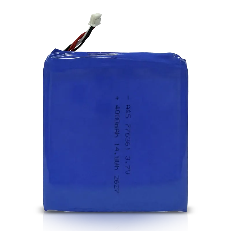 AS776361 3.7V 4000mAh Lithium Polymer Battery Manufacturing