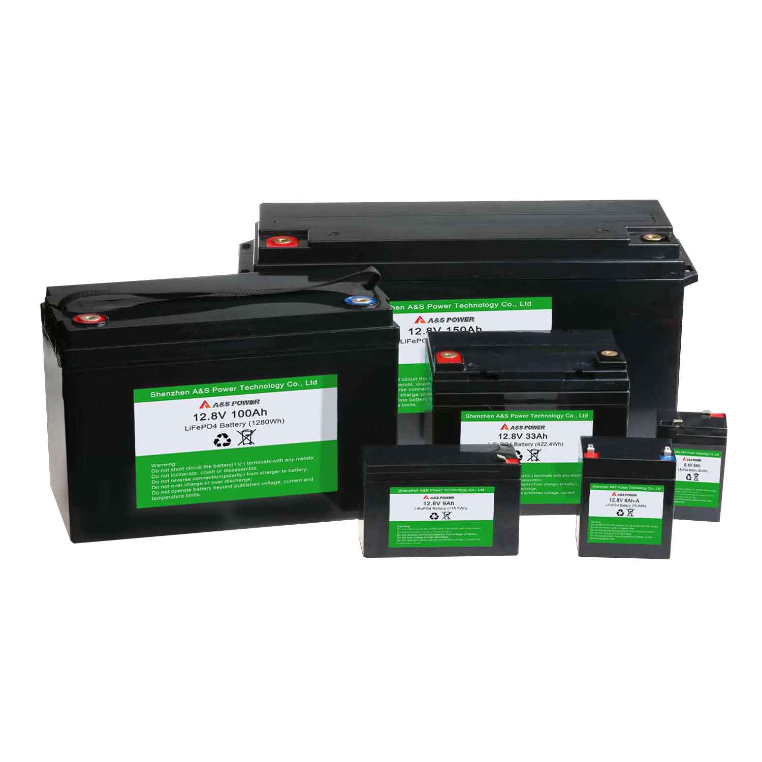 16V 25Ah LiFePO4 Lithium Iron Phosphate Deep Cycle Battery